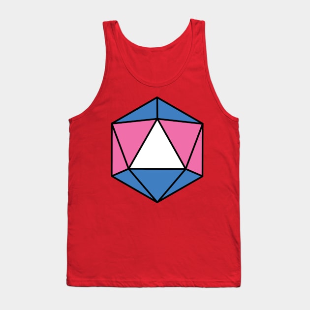 Trans Pride D20 Tank Top by bones